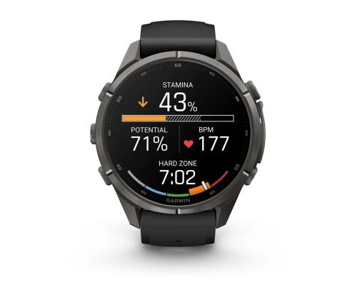 Garmin Fenix 9 Pro, 43 mm, inReach, must titaan, must / hall - Spordikell