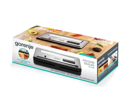 Gorenje, must/hõbedane - Vaakumpakendaja