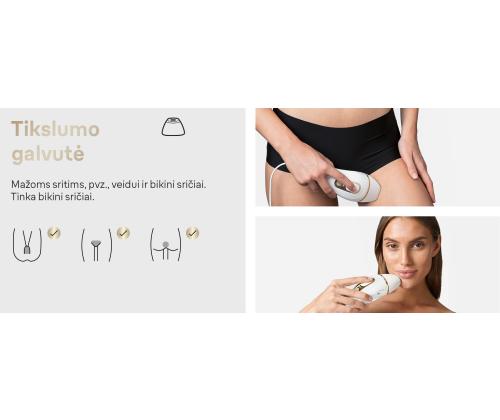 Braun Silk-expert Pro 5, valge/kuldne - IPL Fotoepilaator