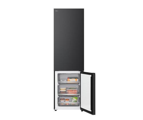 LG, Total No Frost, 375 L, kõrgus 203 cm, must teras - Külmik