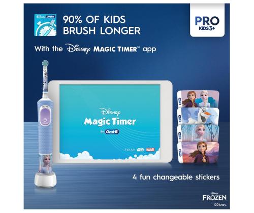 Braun Oral-B Vitality PRO Kids, Frozen - Elektriline hambahari