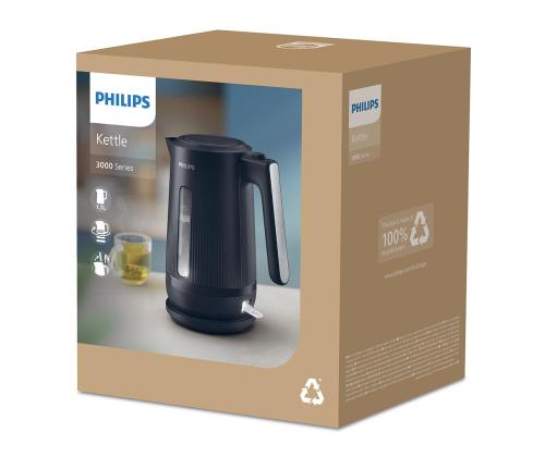 Philips 3000 Seeria, 1.7 L, must - Veekeetja