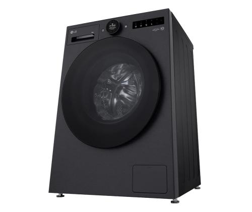 LG, 9 kg, sügavus 47.5 cm, 1200 p/min, must - Eestlaetav pesumasin