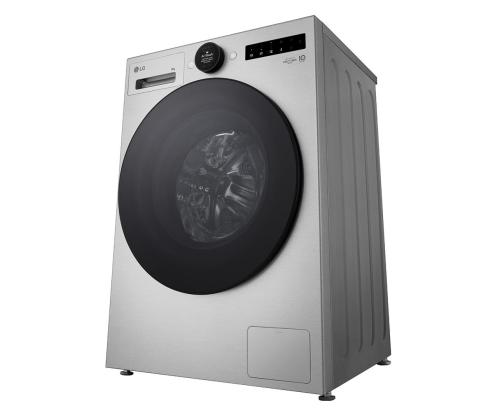 LG, 9 kg, sügavus 47.5 cm, 1200 p/min, hõbedane - Eestlaetav pesumasin