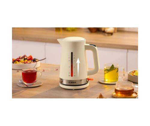 Bosch MyMoment, 2400 W, 1.7 L, beež - Veekeetja