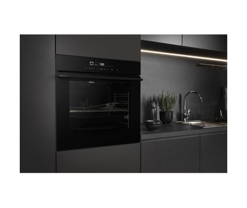 Hisense, 77 L, pürolüütiline puhastus, must - Integreeritav ahi