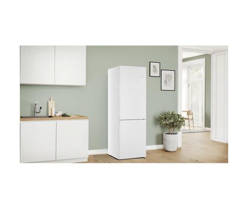 Bosch, Seeria 4, NoFrost, 321 L, kõrgus 186 cm, valge - Külmik