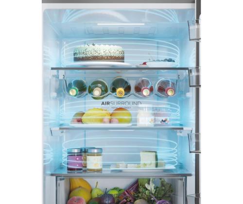 Haier 3D 60 Series 5, Total No Frost, 360 L, kõrgus 185 cm, must - Külmik