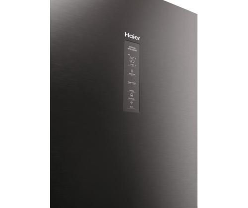 Haier 3D 60 Series 7, No Frost, 414 L, kõrgus 205 cm, tume roostevaba - Külmik