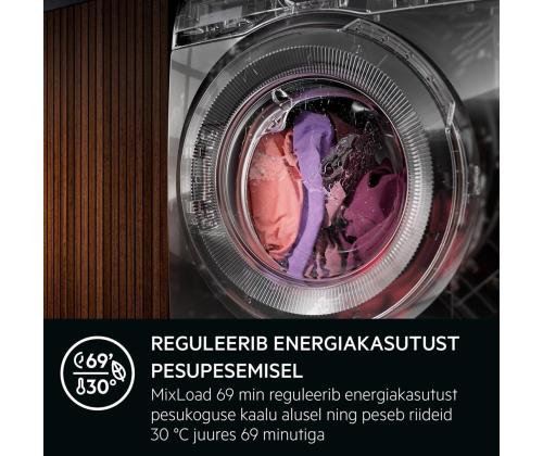 AEG 7000-seeria ProSteam® UniversalDose, 8 kg, sügavus 57.6 cm, 1400 p/min - Eestlaetav pesumasin