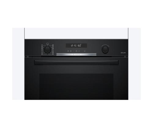 Bosch, Seeria 6, pürolüütiline puhastus, 71 L, must - Integreeritav ahi
