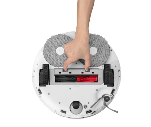 Roborock Q Revo Edge 5V1, märg- ja kuivpuhastus, valge - Robottolmuimeja