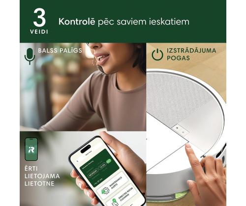 IRobot Roomba 205 DustCompactor Combo, märg- ja kuivpuhastus, valge - Robottolmuimeja