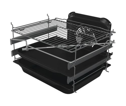 Gorenje, 70 L, laius 50 cm, valge - Gaasipliit elektriahjuga