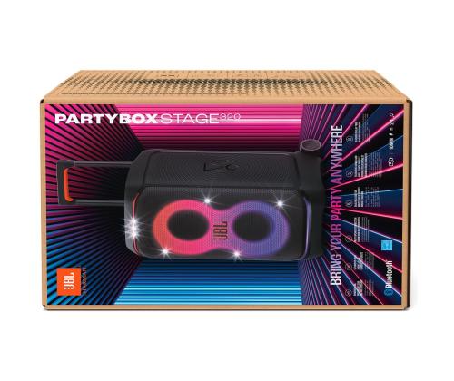 JBL Partybox Stage 320, must - Peokõlar