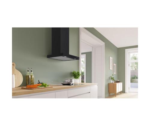 Bosch, Seeria 2, 399 m³/h, laius 59.8 cm, mattmust - Õhupuhasti