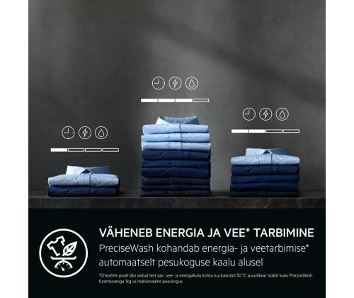 AEG 7000-seeria ProSteam® UniversalDose, 8 kg, sügavus 57.6 cm, 1400 p/min - Eestlaetav pesumasin