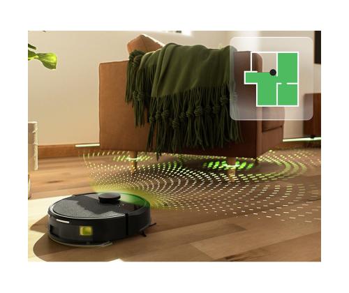 IRobot Roomba® 105 Combo+, märg- ja kuivpuhastus, must - Robottolmuimeja