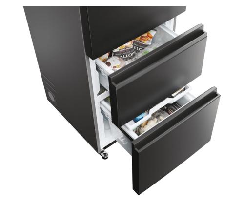 Haier 3D 60 Series 5, Total No Frost, 360 L, kõrgus 185 cm, must - Külmik