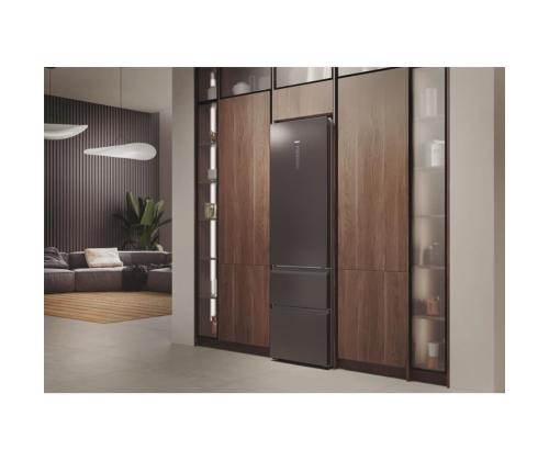 Haier 3D 60 Series 7, No Frost, 414 L, kõrgus 205 cm, tume roostevaba - Külmik