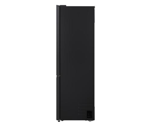 LG, Total No Frost, 375 L, kõrgus 203 cm, must teras - Külmik