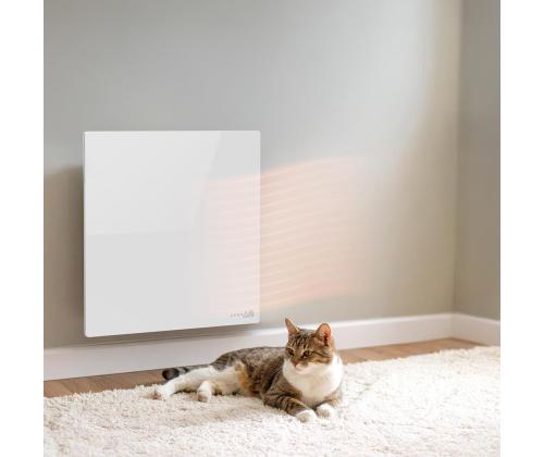 Aeno Premium Eco Smart Quadro, 500 W, valge - Kütteseade seinale
