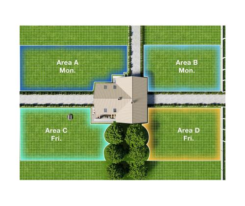 Ecovacs Goat A1600 LiDAR PRO, valge/must - Piirdekaablivaba robotmuruniiduk