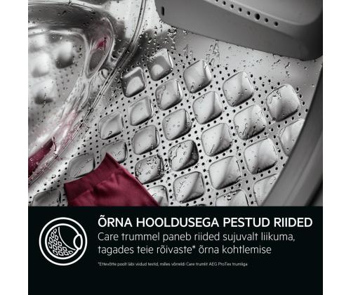 AEG 7000-seeria ProSteam® UniversalDose, 8 kg, sügavus 57.6 cm, 1400 p/min - Eestlaetav pesumasin