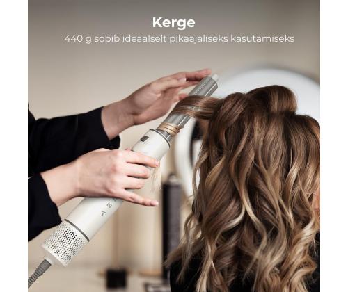 Aeno HS1, 1200 W, valge - Juuste kujundamise seade