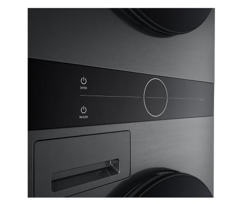 LG, 12 kg + 10 kg, sügavus 66 cm, 1400 p/min, must - Pesumasin + Pesukuivati