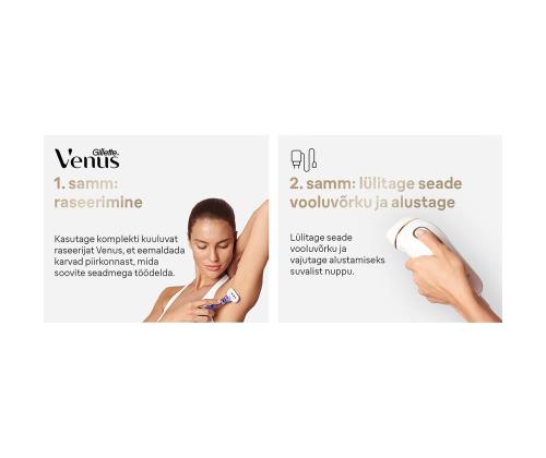 Braun Silk-expert Pro 5, valge/kuldne - IPL Fotoepilaator