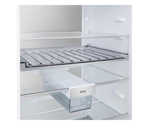 LG, Total No Frost, 375 L, kõrgus 203 cm, must teras - Külmik