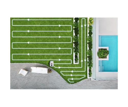 Ecovacs Goat A1600 LiDAR PRO, valge/must - Piirdekaablivaba robotmuruniiduk