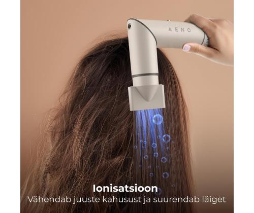 Aeno HS1, 1200 W, valge - Juuste kujundamise seade