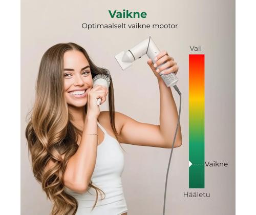 Aeno HS1, 1200 W, valge - Juuste kujundamise seade