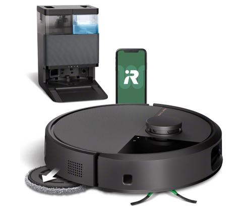 IRobot Roomba® Plus 505 Combo, märg- ja kuivpuhastus, must - Robottolmuimeja