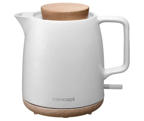 Concept, 1200 W, 1 L, valge - Veekeetja