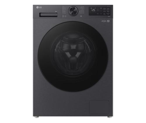 LG, 9 kg, sügavus 47.5 cm, 1200 p/min, mattmust - Eestlaetav pesumasin