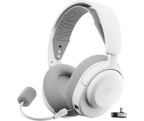 Steelseries Arctis Nova 3X Wireless, valge - Juhtmevaba peakomplekt