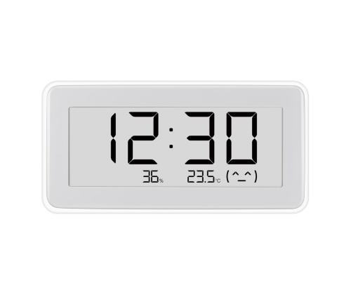 Xiaomi Mi Temperature and Humidity Monitor Clock, valge - Temperatuuri ja niiskusmonitor kellaga