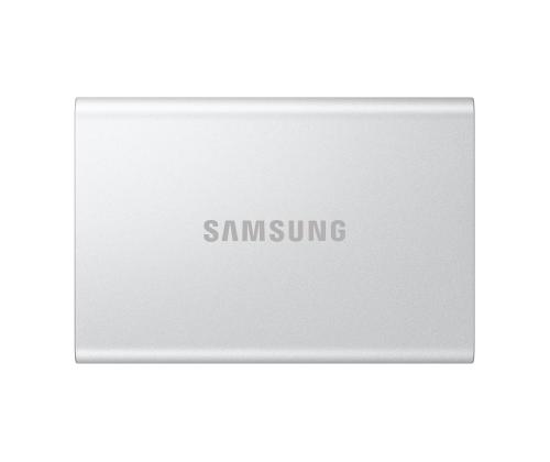 Samsung Portable SSD T7 Resurrected, 2 TB, USB 3.2 Gen 2, hõbe - Väline SSD
