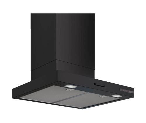 Bosch, Seeria 2, 399 m³/h, laius 59.8 cm, mattmust - Õhupuhasti