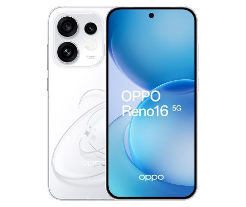 OPPO Reno16 5G, 512 GB, valge - Nutitelefon