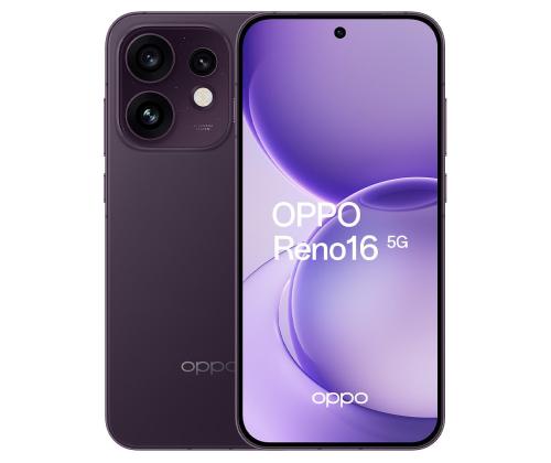 OPPO Reno16 5G, 512 GB, lilla - Nutitelefon