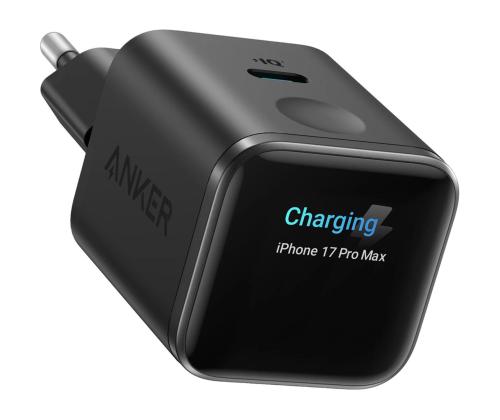 Anker Nano Smart Display Charger, 45W, must - Laadimisadapter