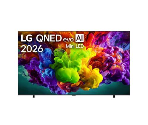 LG QNED93 evo AI, 115'', 4K UHD, QNED Mini LED, must - Teler