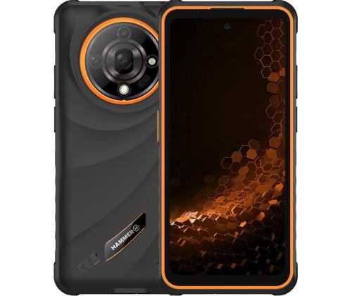 HAMMER Iron 6 5G, 8 GB, 256 GB, oranž - Nutitelefon