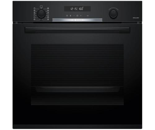 Bosch, Seeria 6, pürolüütiline puhastus, 71 L, must - Integreeritav ahi