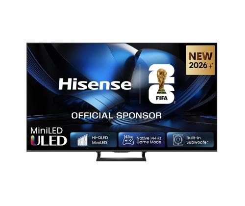 Hisense U7SE, 65'', 4K UHD, ULED Mini LED, must - Teler
