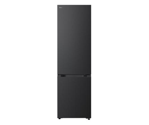 LG, NoFrost, 375 L, kõrgus 203 cm, must roostevaa teras - Külmik